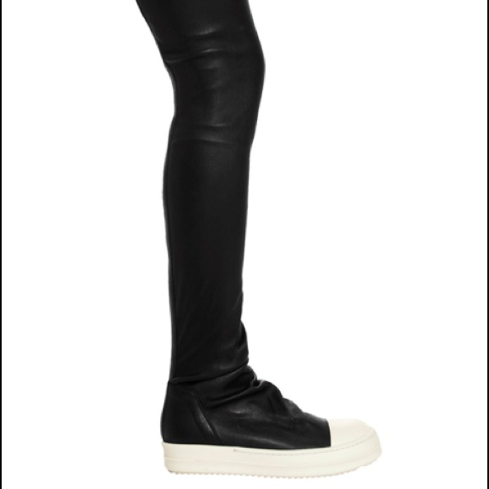 Rick owens stocking boots multiple sizes lambskin NEW
